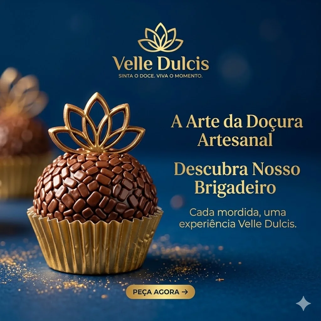 Brigadeiro artesanal Velle Dulcis